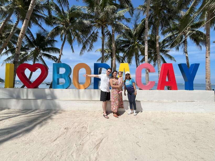 2-Hour Boracay Land Tour via Etrike - The optional extras: sand-castle donation and crystal kayak photos