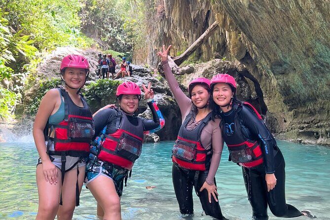 4 Hour Canyoneering Adventure at Kawasan Falls with Lunch - Rappels, slides, and jumps into pools: the thrill with a safety net