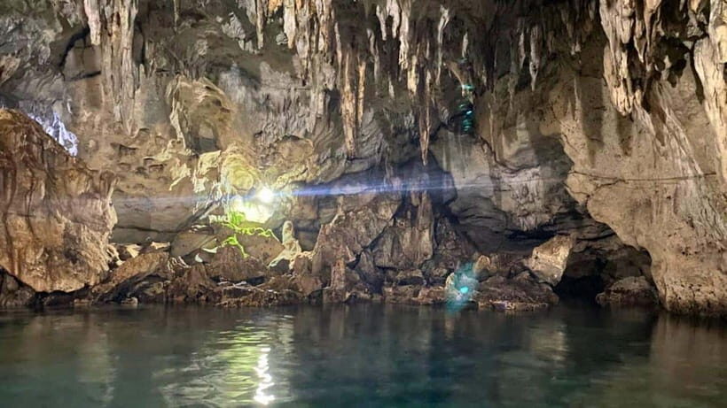 Bohol Hidden Gems: Panglao Beaches, Forests & Cave Adventure - Hinagdanan Cave: Clear Water, Convenient Swim, Tourist Energy