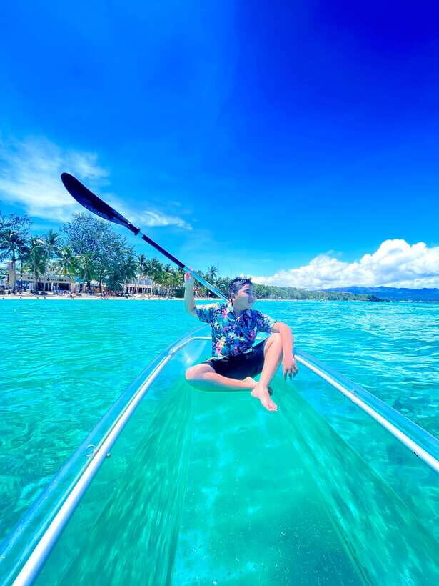 Boracay - Crystal Kayak phot-op Experience - Logistics You Should Plan for: No Pickup and the Right Meeting Spot