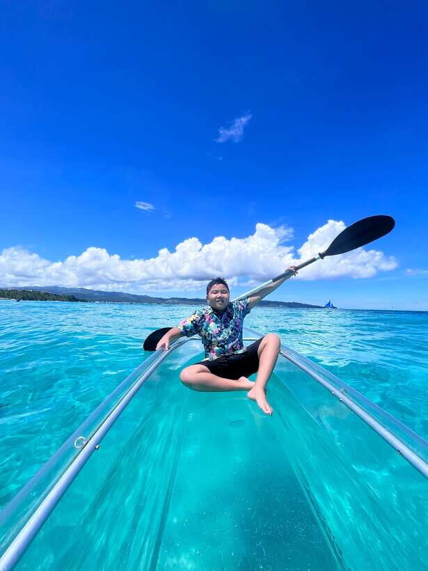 Boracay - Crystal Kayak phot-op Experience - Price and Value: Is $9 Worth It for Photos?