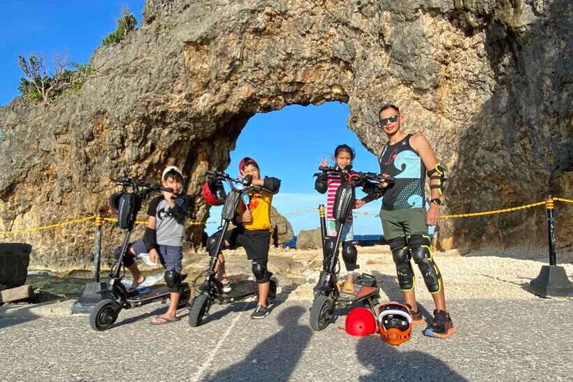 Boracay: Dualtron E-Scooter Ride - Practice session and safety gear: the part you should take seriously