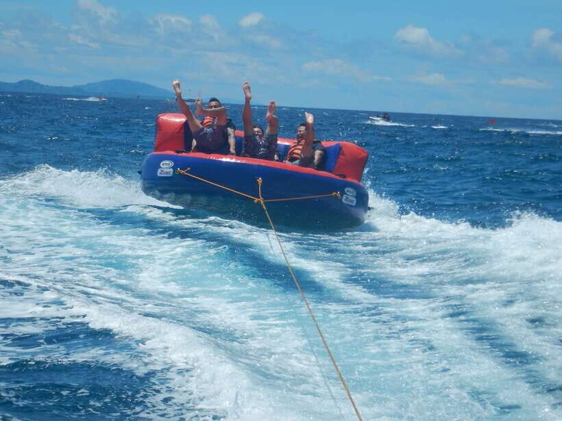 Boracay: Flying Donut Water Tubing Experience - What 30 kph Feels Like on a Doughnut Inflatable