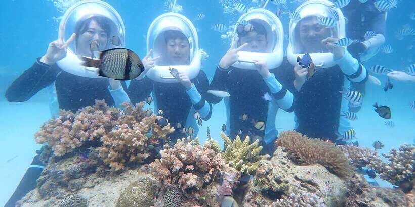 Boracay: Helmet Diving Experience with Photos and Videos - Getting to White Beach: Meet at Astoria and Bring the Right Mindset