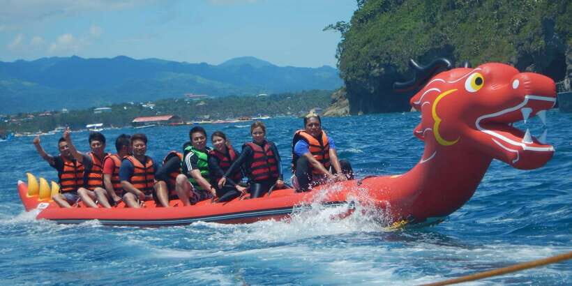 Boracay: Inflatable Banana or Dragon Boat Ride - Floating Water Sports Station Time: More Than Just a Pause