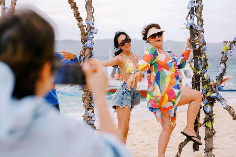 Boracay: Island Boat Tour with Crystal Cove Entry - Crystal Cove with museum, cliffs, and creamy beaches