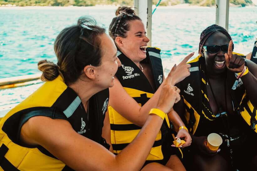 Boracay: Island Hopping & Cliff Jumping by Haqqy Life - The guided snorkeling hour: marine life time with extra environmental cost