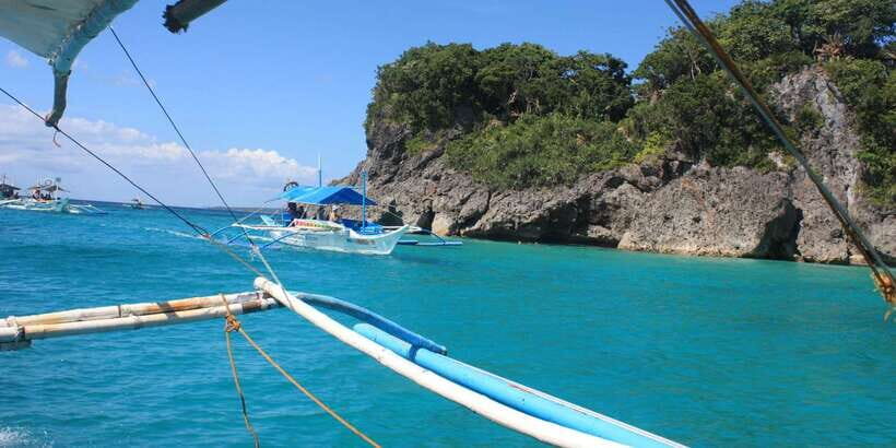 Boracay: Island Hopping Tour with Boodle Fight Lunch - Price and Value at about $41: what’s really included