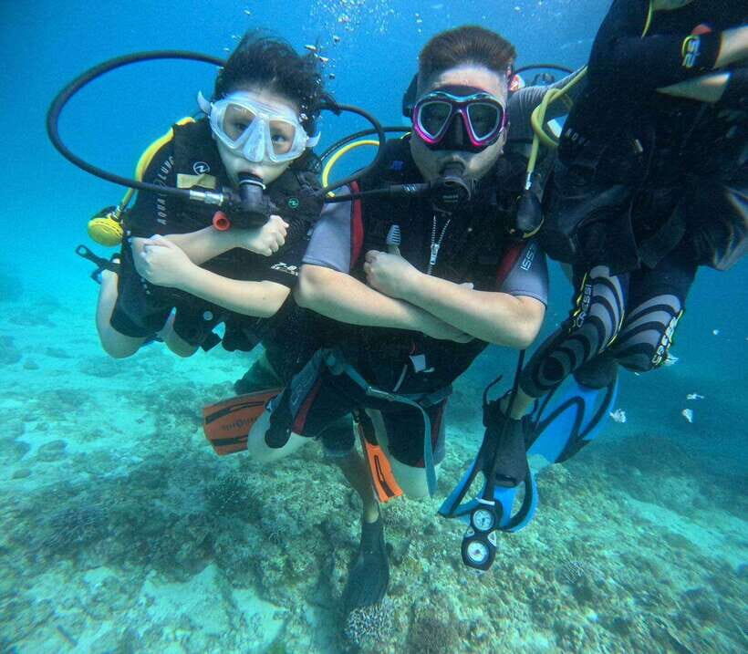 Boracay: Island Hopping with Buffet Lunch & Helmet Diving - Crystal Cove Island Resort: Sands, Clear Water, and a Photo Moment