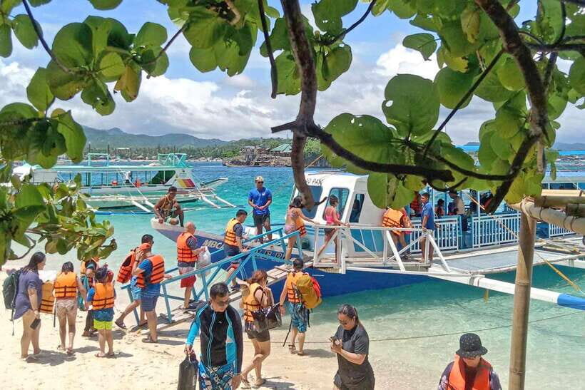 Boracay: Island Hopping with Crystal Kayak & Helmet Diving - Snorkeling Gear Included, Plus One Extra Fee to Budget For