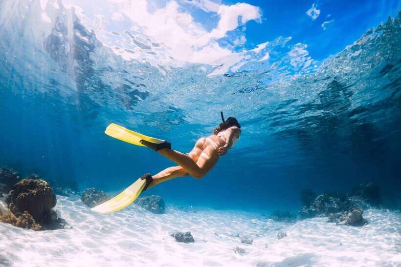 Boracay: Island Hopping with Lunch, Mainland ATV and Zipline - Snorkeling and coral reefs: bring your patience and your best swimwear