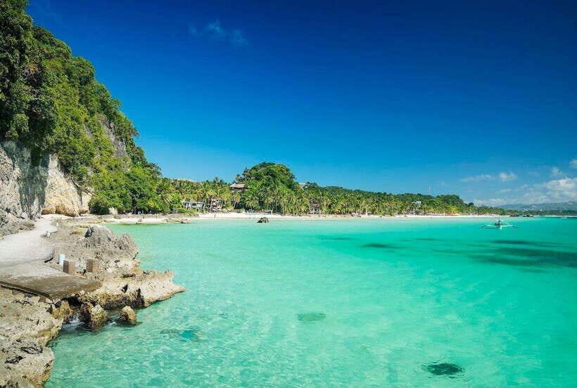 Boracay: Island Hopping with Parasailing Experience - Getting there: Astoria Station 1 meetup and the 8:45 pickup