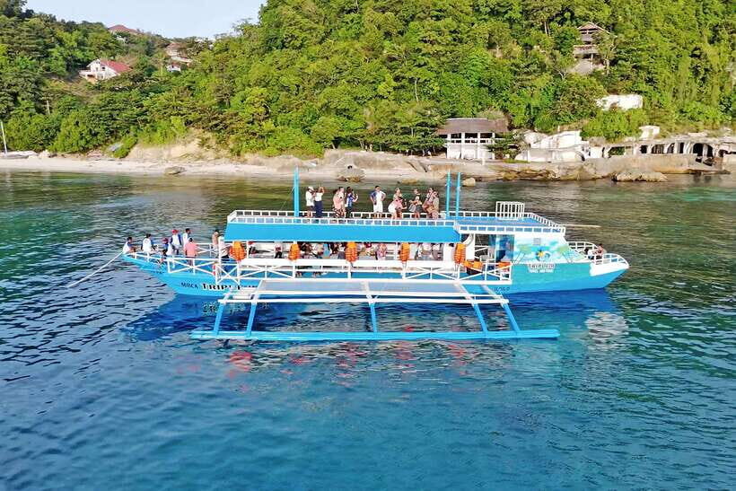 Boracay Island Rhythm Sunset Cruise - Slide time and relaxing nets: small moments that stick