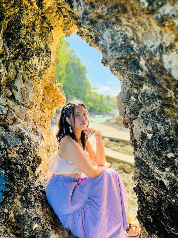 Boracay LandTour Experience (Photoshoot) - Keyhole at Newcoast Beach: where the framing is half the job