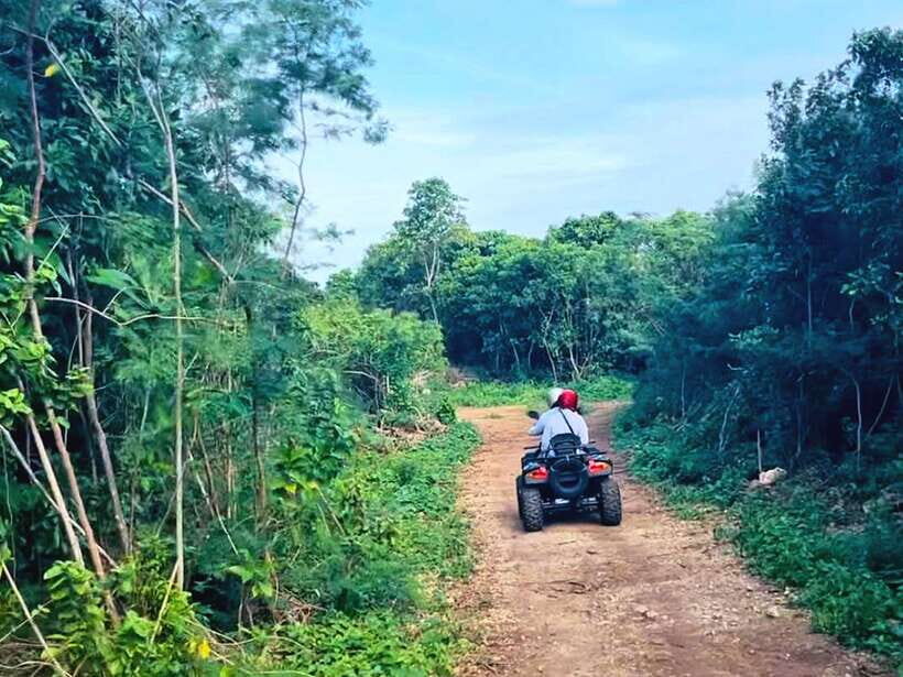 Boracay: Newcoast ATV Tour with Local Guide - Entering the Drive: Electric ATV and a Real Safety Brief