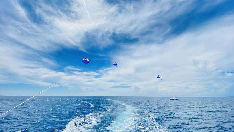 Boracay Parasailing with Insta 360 - What happens right before you take off