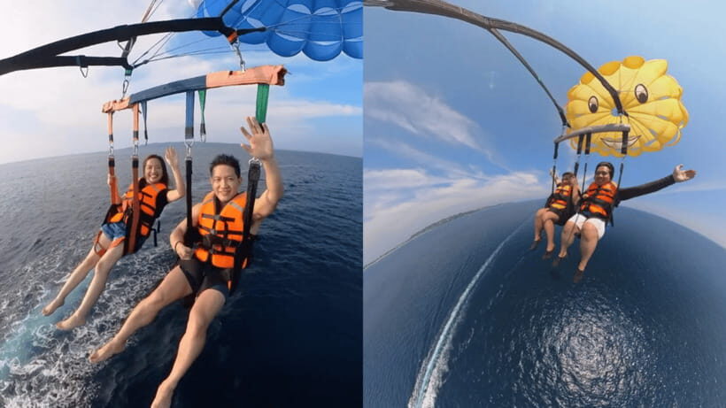 Boracay Parasailing with Insta 360 - Safety and guide support: how it feels in real conditions