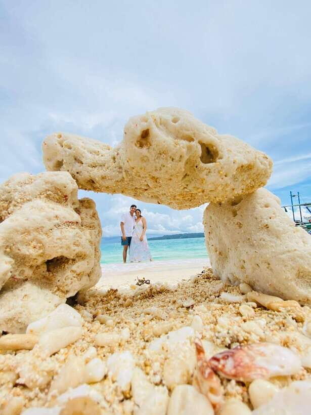 Boracay: Private Island Hopping & Snorkeling Tour - Crystal Cove Island Resort: the two-cove beach walk