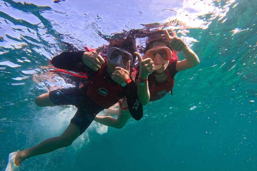 Boracay: Red Whale Party Cruise w/ Snacks & Water Activities - Snorkeling and freediving: included, with an extra tax