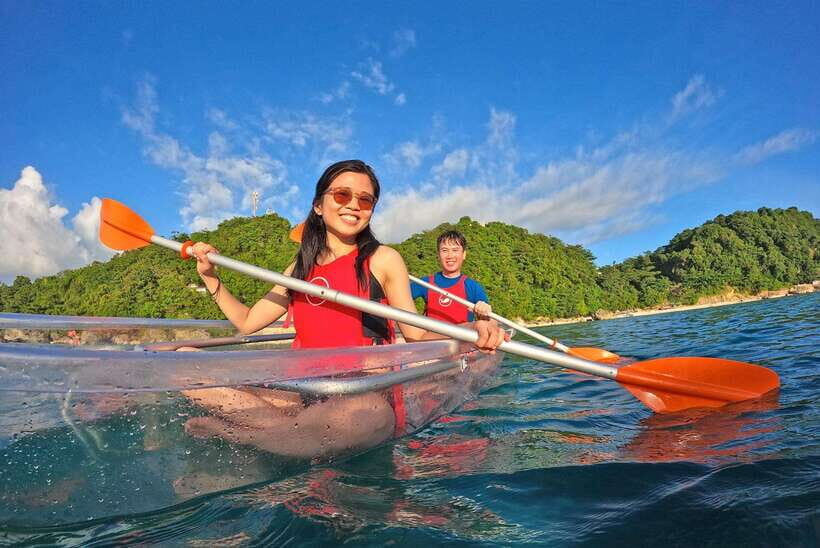 Boracay: Red Whale Party Cruise w/ Snacks & Water Activities - Deck time, photos, and the sunset party vibe
