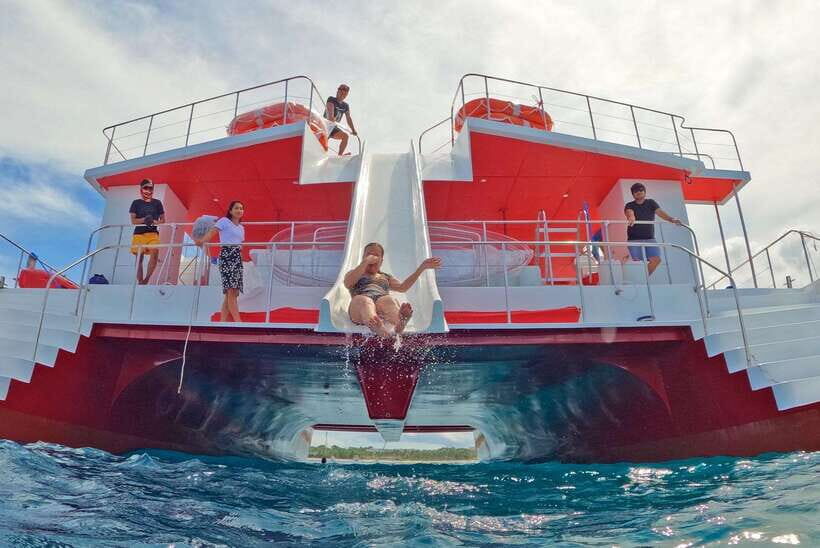 Boracay: Red Whale Party Cruise w/ Snacks & Water Activities - The 4-hour flow: snacks, music, and that sunset timing