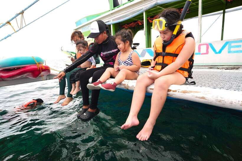 Boracay: Sunset Cruise with Water Activities - Mermaid Tail Photos, On-Board Massage, and Live Music Energy