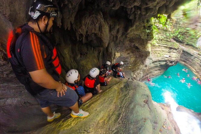 Canyoneering in Kawasan Badian Tour with Lunch & Transportation - Inside the Badian canyon: slides, trekking, and optional big jumps
