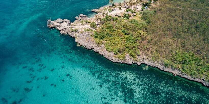 Cebu: Bantayan Island and Virgin Island Hopping Day Tour - German Ruins: The Unfinished House, the Sea Views, and the Big Moment