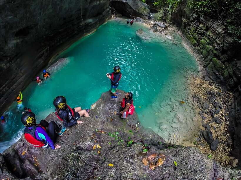 Cebu City: Whale Shark Swimming & Kawasan Falls Canyoneering - Waiting lines, masks only, and why your comfort matters
