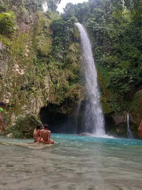Cebu: Dao, Inambakan, Kawasan and Mantayupan Waterfalls Trip - Ginatilan’s Inambakan Falls: Jungle Green and a Relaxing Pace