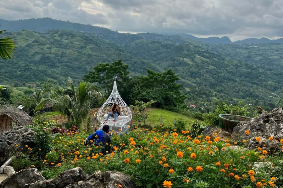 Cebu: Highlands Guided Tour w/ Hotel Pickup - Temple of Leah at sunset: a love monument with 24 chambers to explore