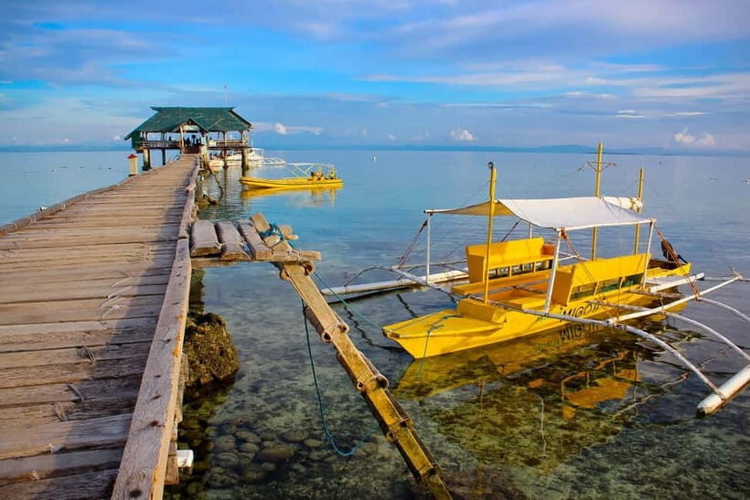 Cebu: Island Hopping 3 Islands + San Vicente Fish + Lunch - Gilutungan Island: old-school marine reserve snorkeling, with clear rules