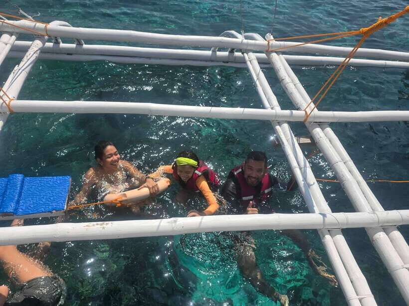 Cebu Island Hopping with Lunch - Nalusuan Island: Lunch You Can Feel, Then Water Time