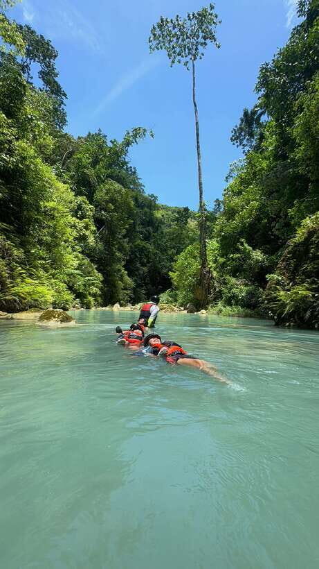 Cebu: Kawasan Falls Canyoneering & Zipline Experience - Canyoneering at Kawasan: Walking In, Jumping Out, Staying Guided