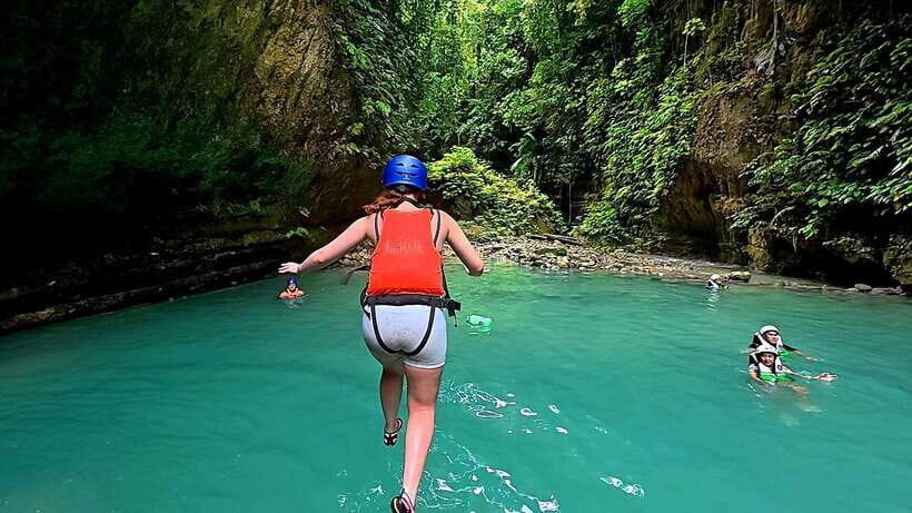 Cebu: Moalboal Sardine Run & Kawasan Falls Canyoneering - Kawasan Falls pools: where the adrenaline finally cools down