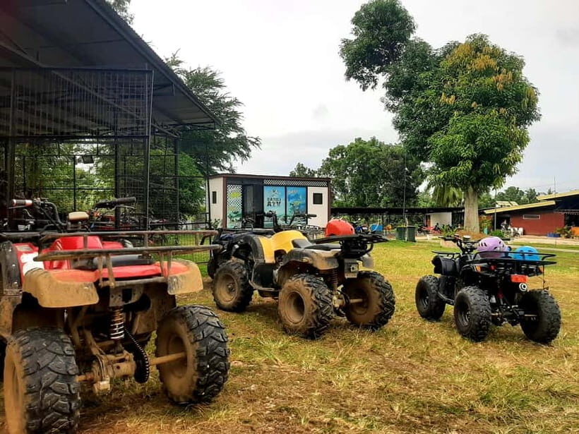 Cebu: Moalboal Snorkeling, Mantayupan Falls & ATV Adventure - Mantayupan Falls: A 200-Foot Break in a Jungle Setting