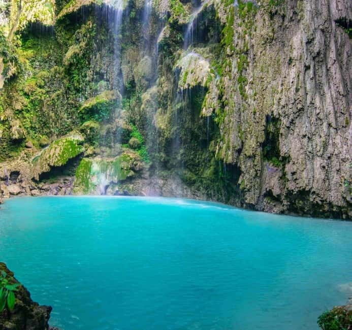 Cebu: Oslob Whale Shark Swim and Sumilon Island Day Tour - Tumalog Falls by Motor Ride: A Quick, Scenic Break