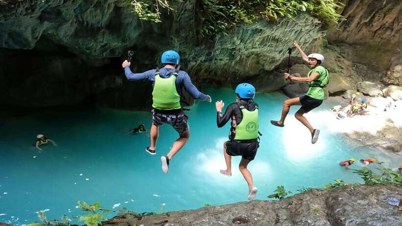 Cebu: Pescador Island, Sardines run and Kawasan Canyoneering - Why this Cebu day trip works: ocean wildlife, then canyon action