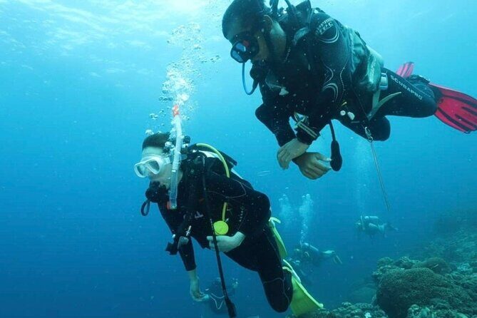 Cebu: Scuba Diving Experience beach entry in Mactan - Before the water: briefing, gear talk, and shallow practice at 1 meter