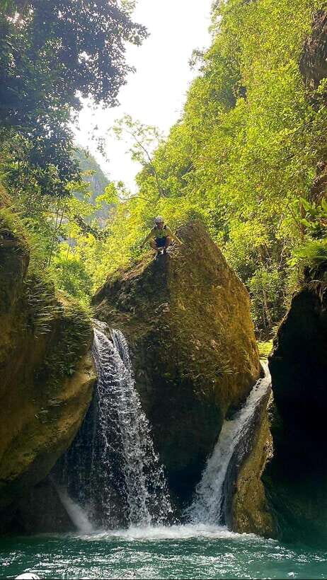 Cebu Shared Tour: Whaleshark Swimming & Kawasan Canyoneering - Kawasan Canyoneering at Badian: Guided Water Time, Jumps, and More
