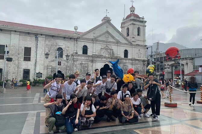 Cebu Steet food, historical and mountain tour - Magellan Shrine, the Heritage of Cebu Monument, and what those statues mean