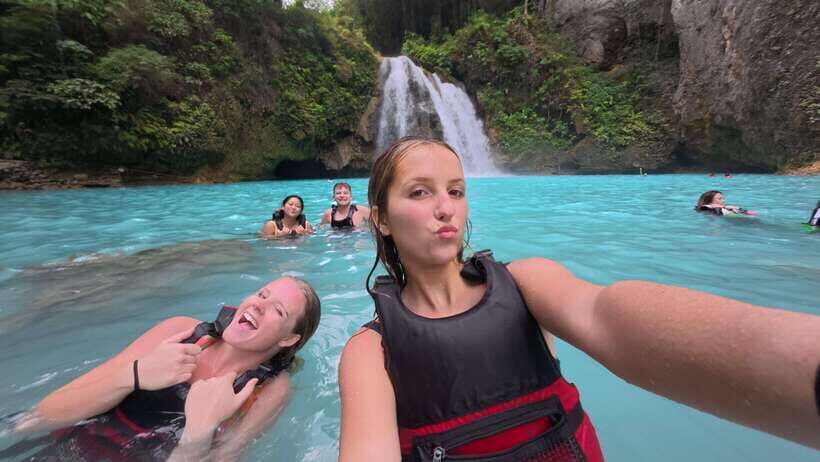 Cebu:Oslob WhaleSharkWatching,Kawasan Canyoneering - Kawasan Falls canyoneering: jumps, trekking, and the swim factor