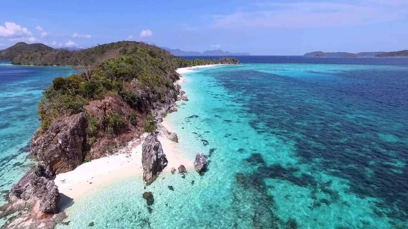 Coron: Coastal Cliffs, Beach & Malcapuya Island Hopping Tour - Banana Island: soft beach time and the hammocks vibe