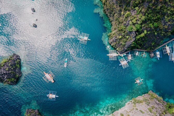 Coron Island Hopping Tour: via Private Speedboat - Reefs, Coral Garden, and the Skeleton Wreck