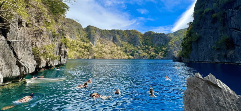 Coron: Island Tour (B) with Twin Lagoon & Lunch - How the 10-hour flow works from Coron Town Plaza