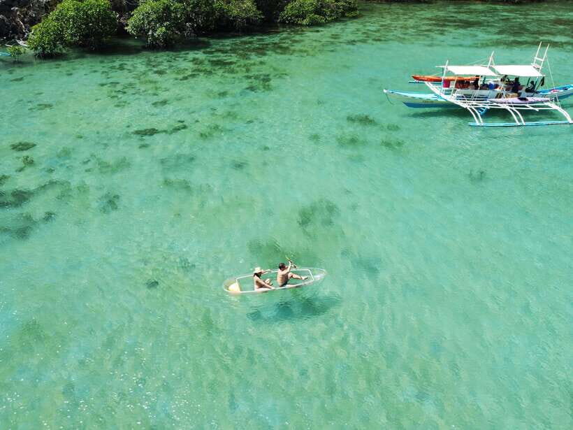 CORON: Kayangan Lake, Baracuda Lake and Twin Lagoon, etc. - Coral Garden and Siete Pecados: snorkeling with clear water and real fish variety