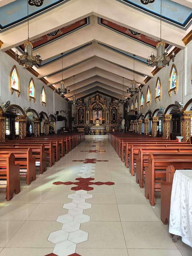 Coron Town Tour: Maquinit Hotspring & Mt. Tapyas Trekking - St. Augustine Parish Church (1901): A Calm Reset in the Middle of the Day