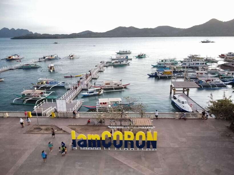 Coron Town Tour: Maquinit Hotspring & Mt. Tapyas Trekking - Lualhati Park and Coron Town Plaza: Where Coron Feels Real