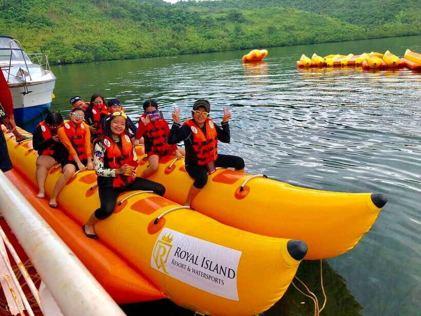 Coron: Watersports Experience - The 3-Hour Flow: Transfer, Choose Rides, Then Ride