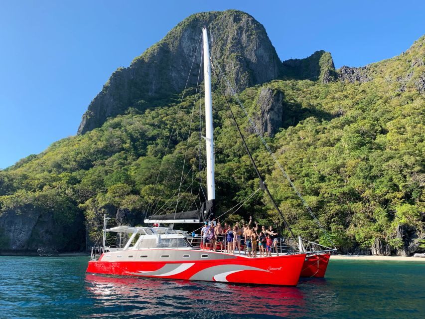 El Nido: Full-Day Premium Island Hopping Catamaran Cruise - Hidden Beach and Seven Commandos: dramatic scenery with short bursts of effort